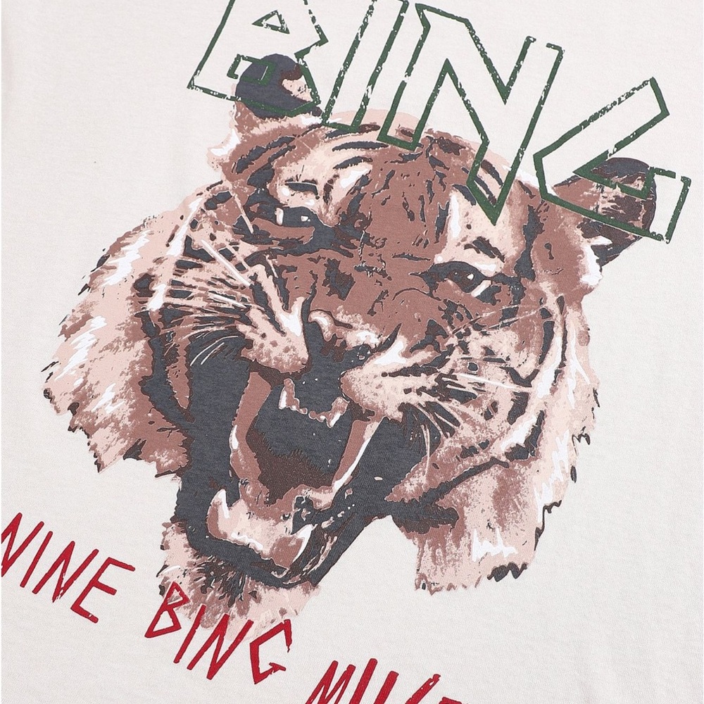 ANINE BING
Organic Cotton Tiger Tee - Picture 3 of 7